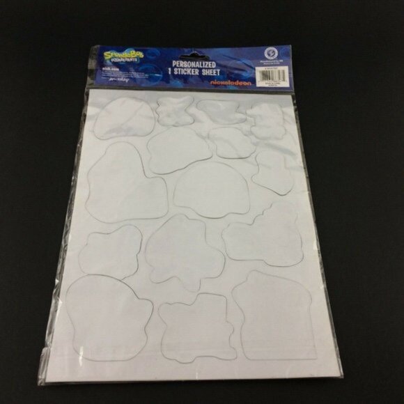 15 Packages Spongebob Squarepants Nickelodeon Raised 3D Sticker Sheets NEW 200+ - Picture 3 of 10